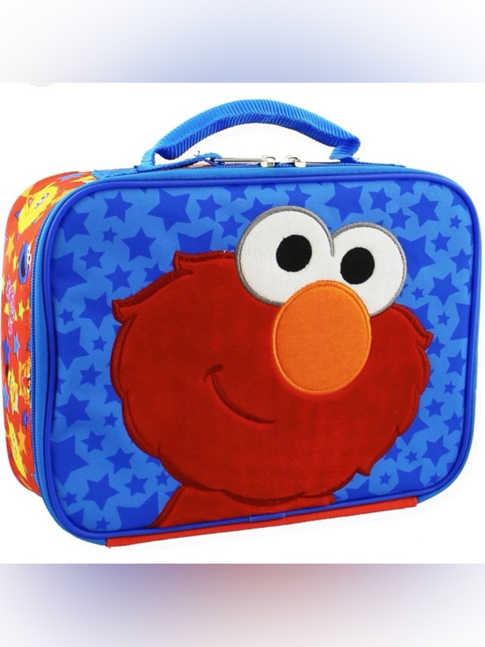 Sesame Street Blue and Red Elmo Kids Lunchbox